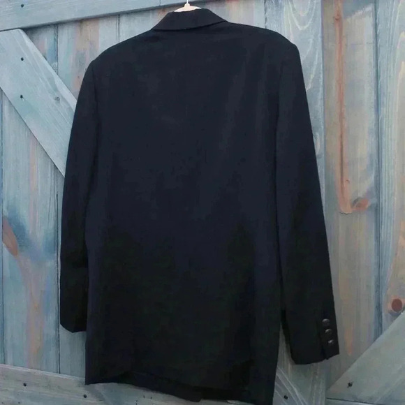 Claude Cross Blazer Navy Double Breasted Japanese Brand Size 9AR Medium - Picture 4 of 6